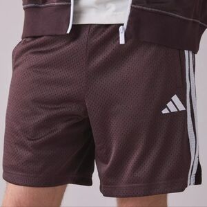 ADIDAS Sport Craft Mesh Shorts, Size M, Color Brown, Retail $50.00 USD